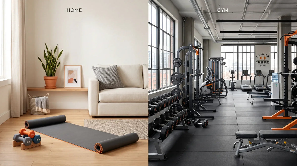 Working Out at Home or at the Gym: Which Should You Choose?