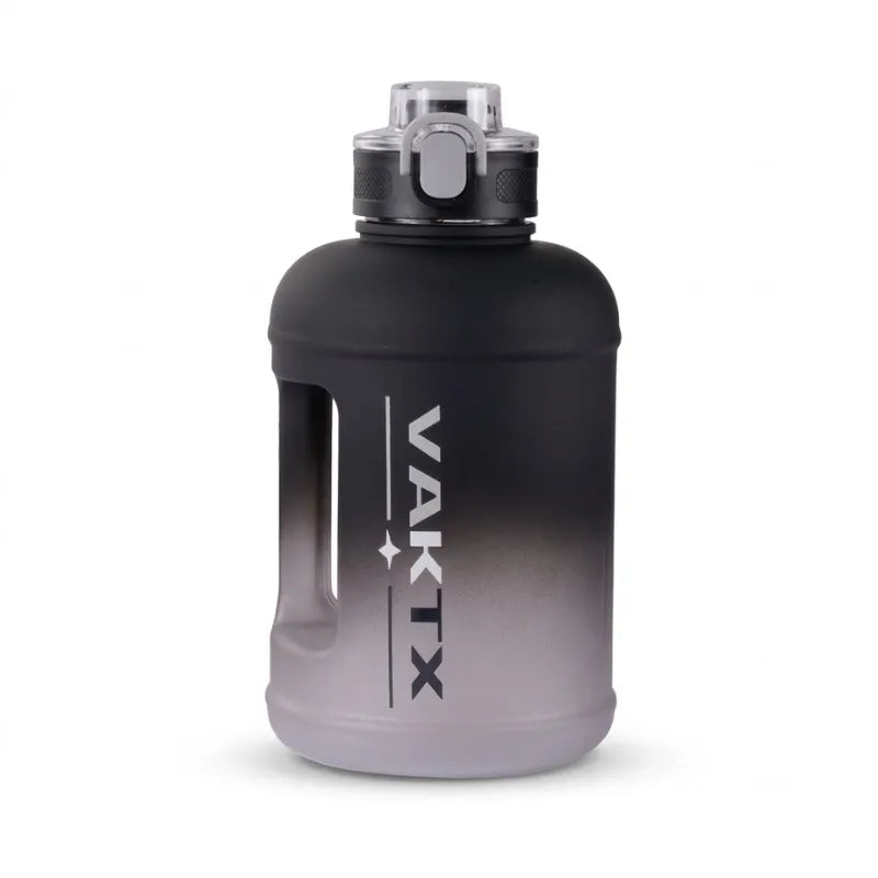 2200ml Squeeze Water Bottle With Straw