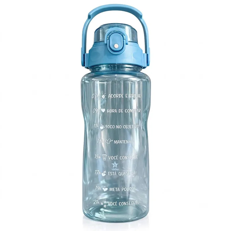 2L Squeeze Water Bottle With Straw