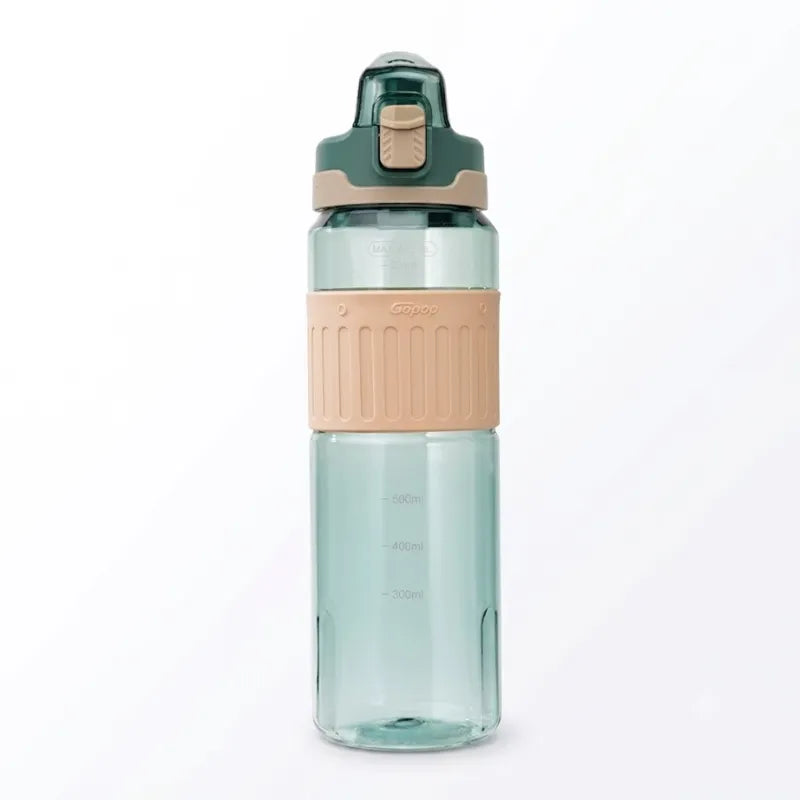 750ml Squeeze Water Bottle With Volume Marker