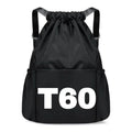 Waterproof Drawstring Sports Backpack for Gym, Outings, and Travel