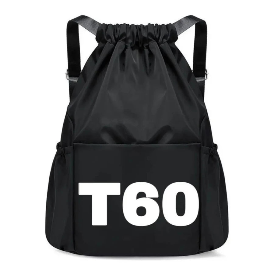 Waterproof Drawstring Sports Backpack for Gym, Outings, and Travel