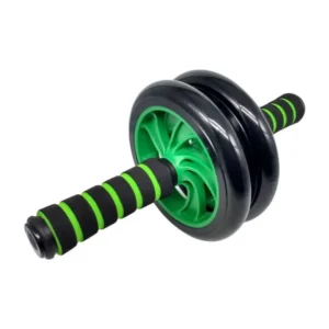 Roda de Abdominal Dupla com Pegada Anatômica para Treino de Força e Estabilização Lombar